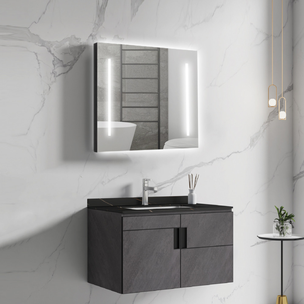 Wall Mount Bathroom Cabinet Vanity for Hotel